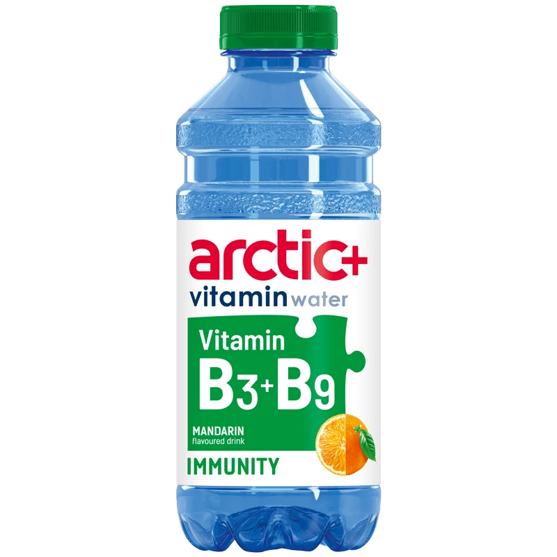 Agua Vitaminada ARCTIC+ INMUNIDAD (Mandarina) 600 ml