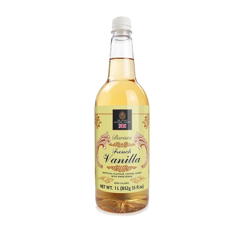 Jarabe de vainilla francesa LBC - 1 litro (EE. UU.)