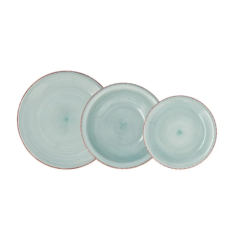 VAJILLA 12PZ AQUA VITA QUID