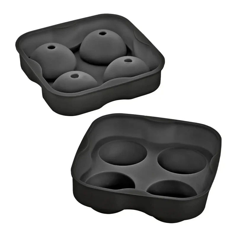 MOLDE DE SILICONA PARA 4 ESFERAS DE HIELO METALTEX Ø 4,5 CM