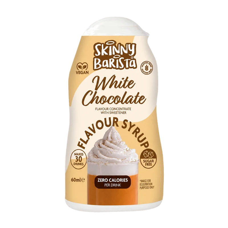 Sirope de café Skinny Barista sabor chocolate blanco sin azúcar - 60 ml