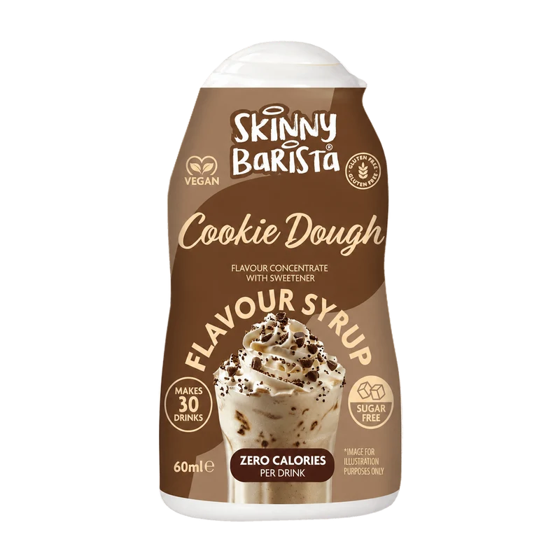 Sirope de café Skinny Barista sabor masa de galleta sin azúcar - 60 ml