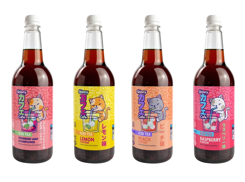 Colección definitiva de té helado Skinny Caffe