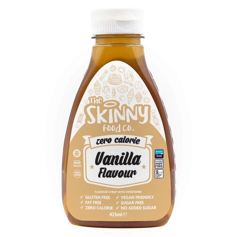 Jarabe Flaco Sin Azúcar Vainilla Cero Calorías - 425ml