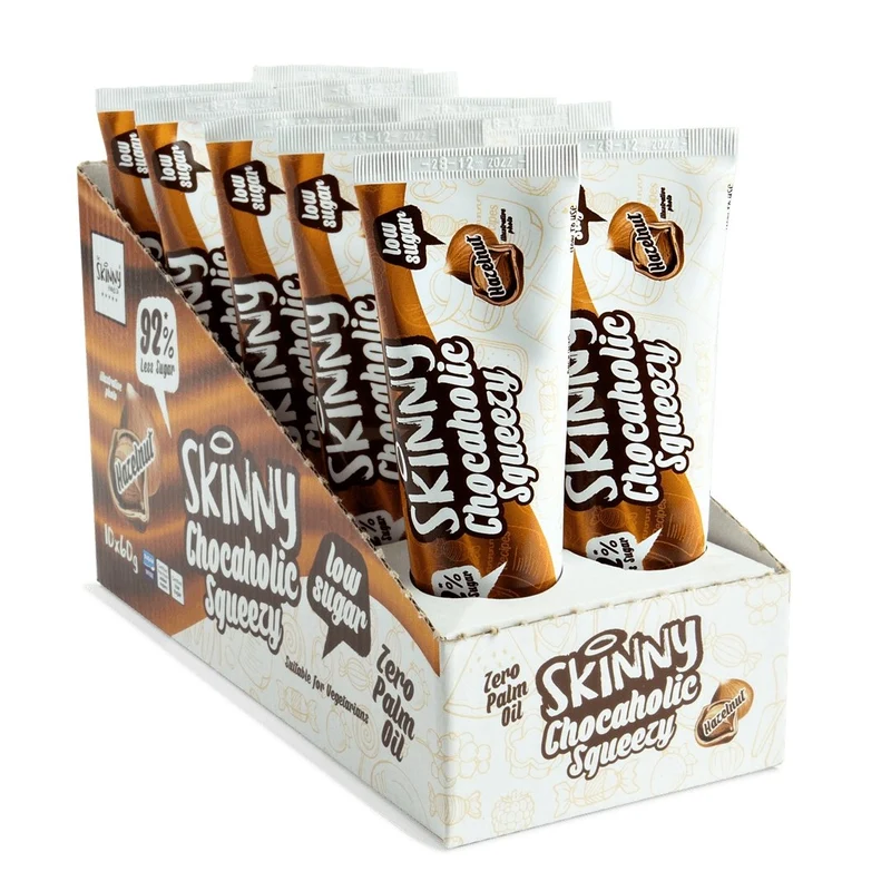 (Liquidación, Consumir preferentemente antes del 24 de diciembre) Caja de caramelos de chocolate y avellanas (10 x 60 g)