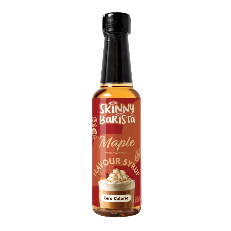 Jarabe de arce Skinny Barista - Jarabe de café Skinny sin azúcar y cero calorías - 250 ml - EDICIÓN LIMITADA