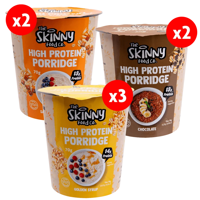 Paquete energético semanal de gachas de avena
