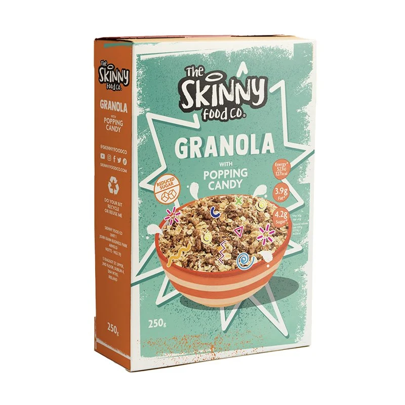 Granola Skinny - Granola con caramelos efervescentes 250 g