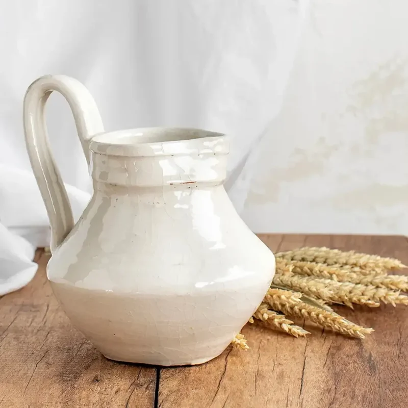 Jarra Egipcia Blanca