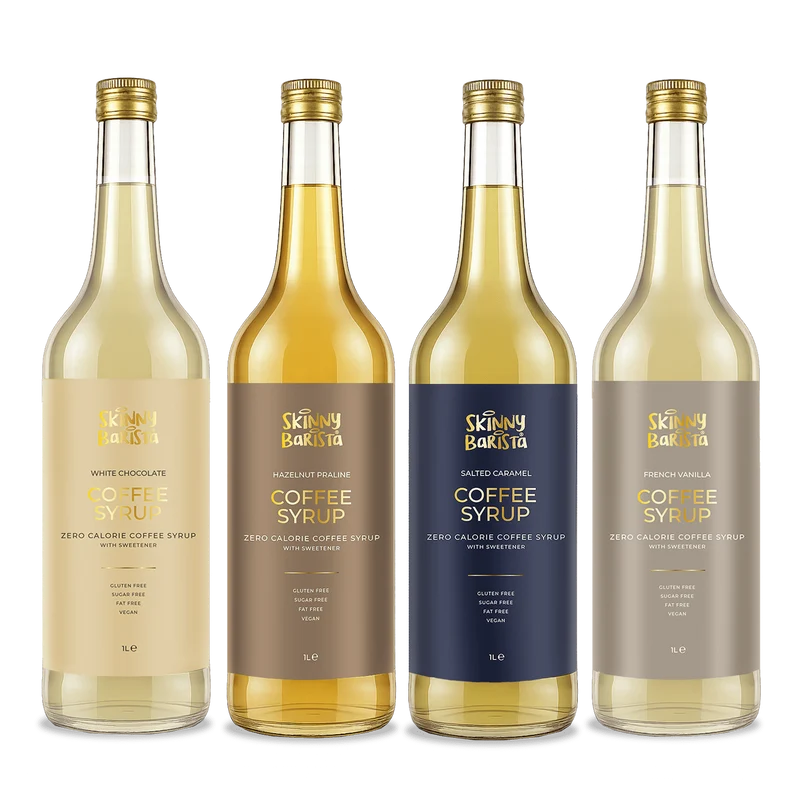 Colección de jarabes de café premium Skinny Barista
