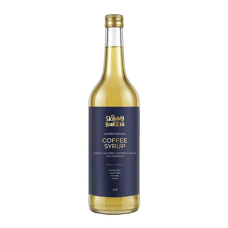 Jarabe de café Premium Skinny Barista sabor caramelo salado - 1 litro