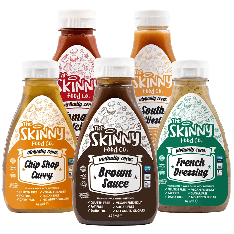 Paquete de salsa flaca esencial - The Skinny Food Co