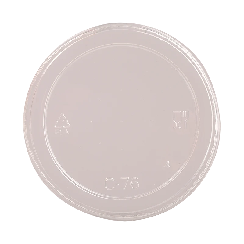 Tapa Plana Cerrada para Tarrina Helado Blanca/Kraft 180 y 240ml