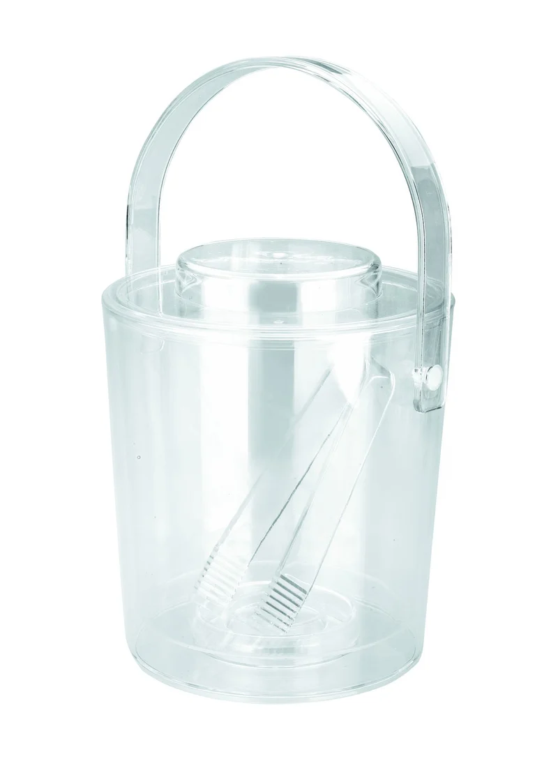 CUBITERA DOBLE PARED ACRILICA 3 LTS C/PINZAS