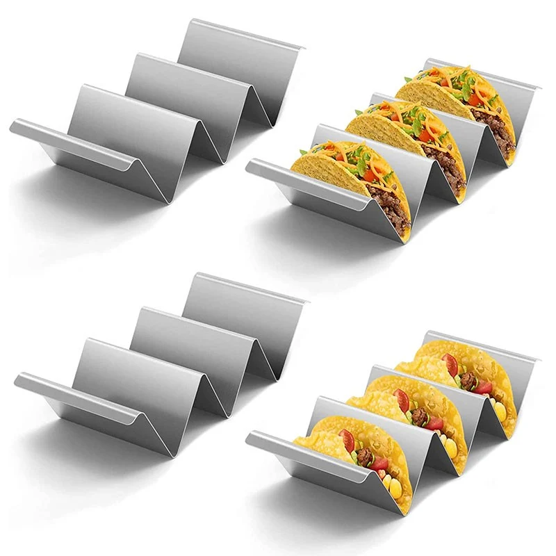 SOPORTE INOX PARA TACOS IBILI