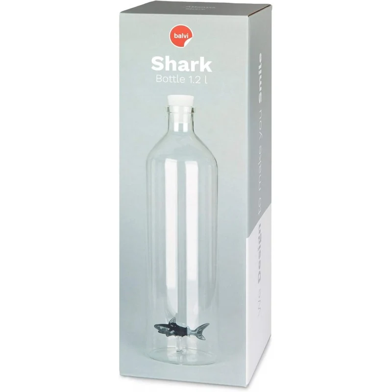 Botella de agua Atlantis tiburon 1.2 Litros