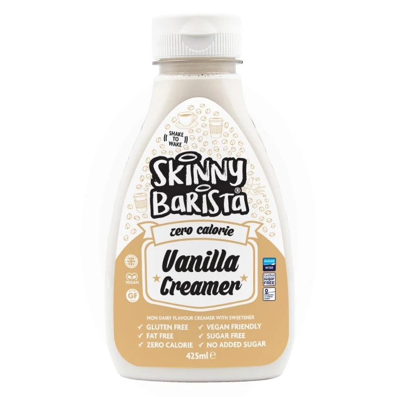 Vainilla Coffee Creamer- Sin Azúcar No Lácteo Flaco - 425ml