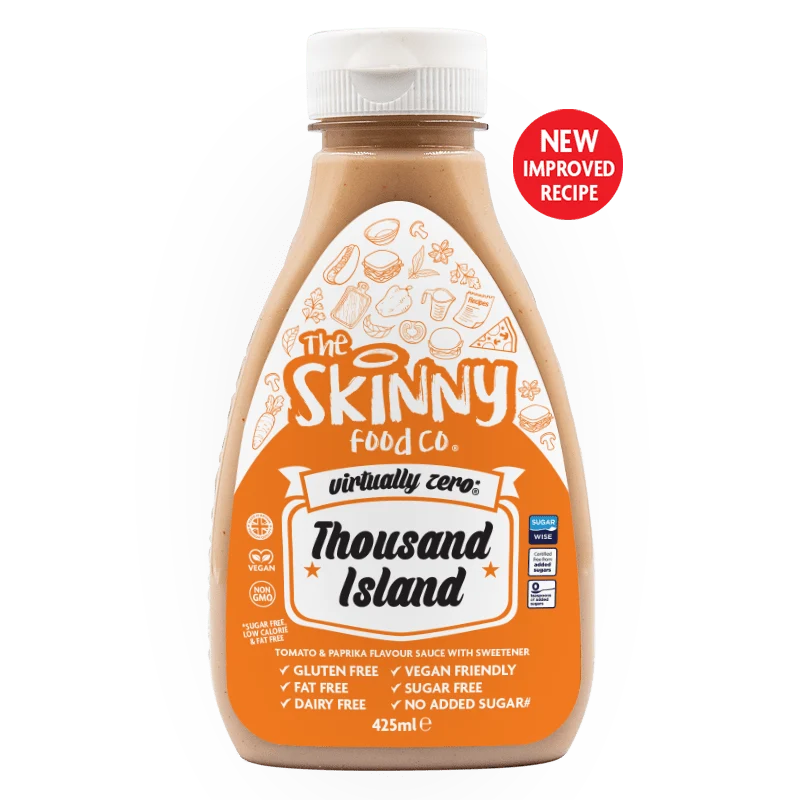 Salsa magra de calorías prácticamente cero© Thousand Island - 425 ml