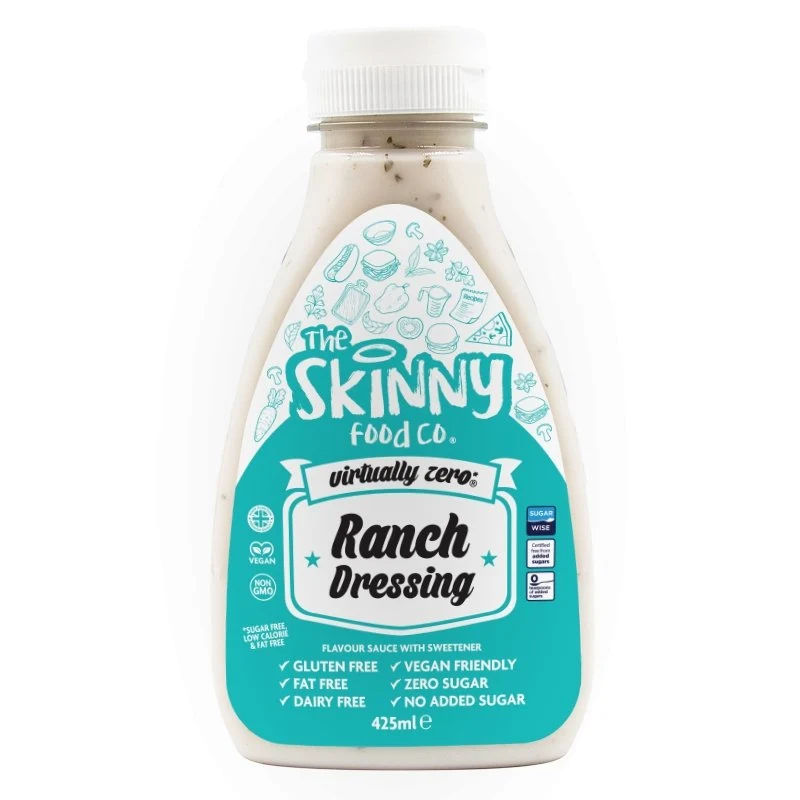 Salsa Ranch Dressing Virtually Zero© Calorie Skinny Sauce - 425ml