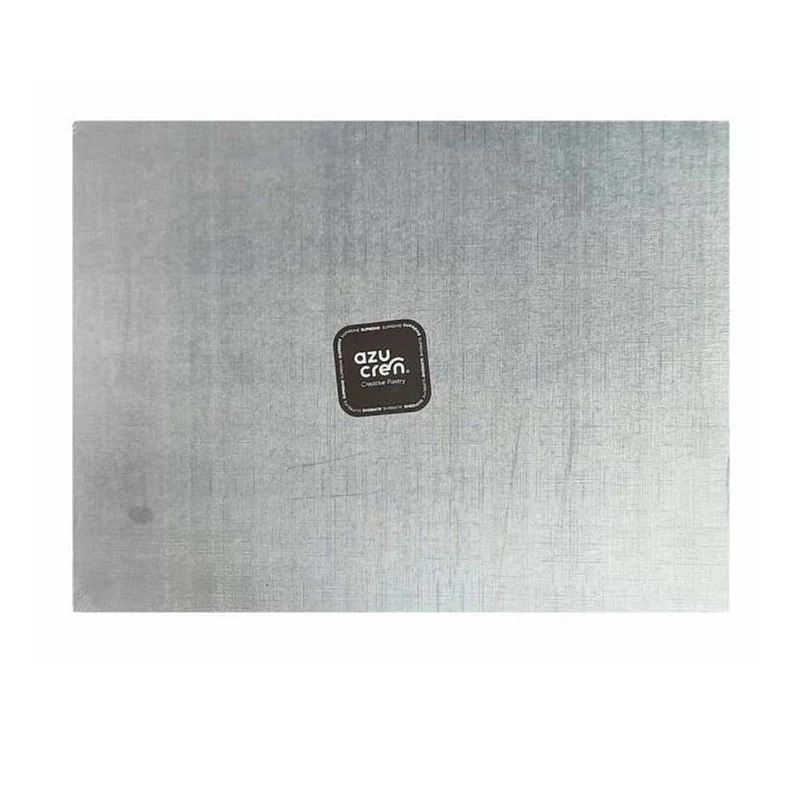 BASE RECTANGULAR PLATA 35X25X3MM SUPREME AZUCREN