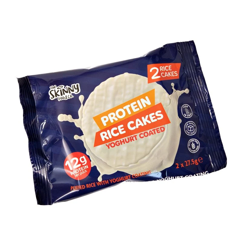 Tortitas de arroz blanco con alto contenido de proteínas - 55 g