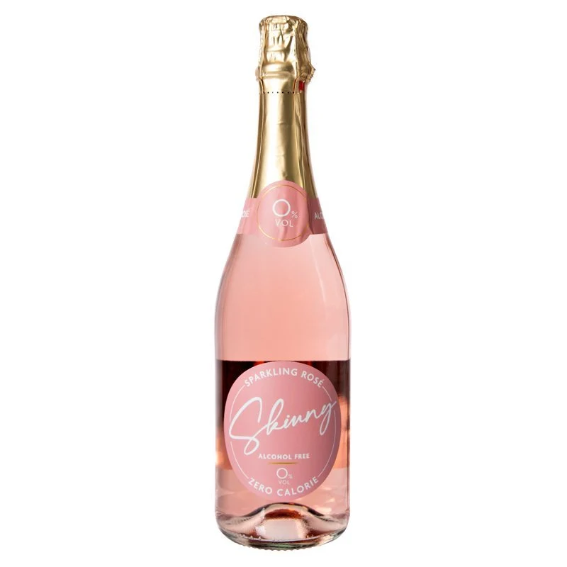 Prosecco rosado espumoso sin alcohol Skinny - 75 cl (cero calorías)