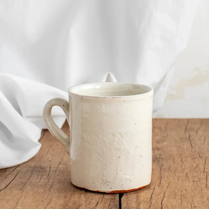 Taza Blanca con Asa