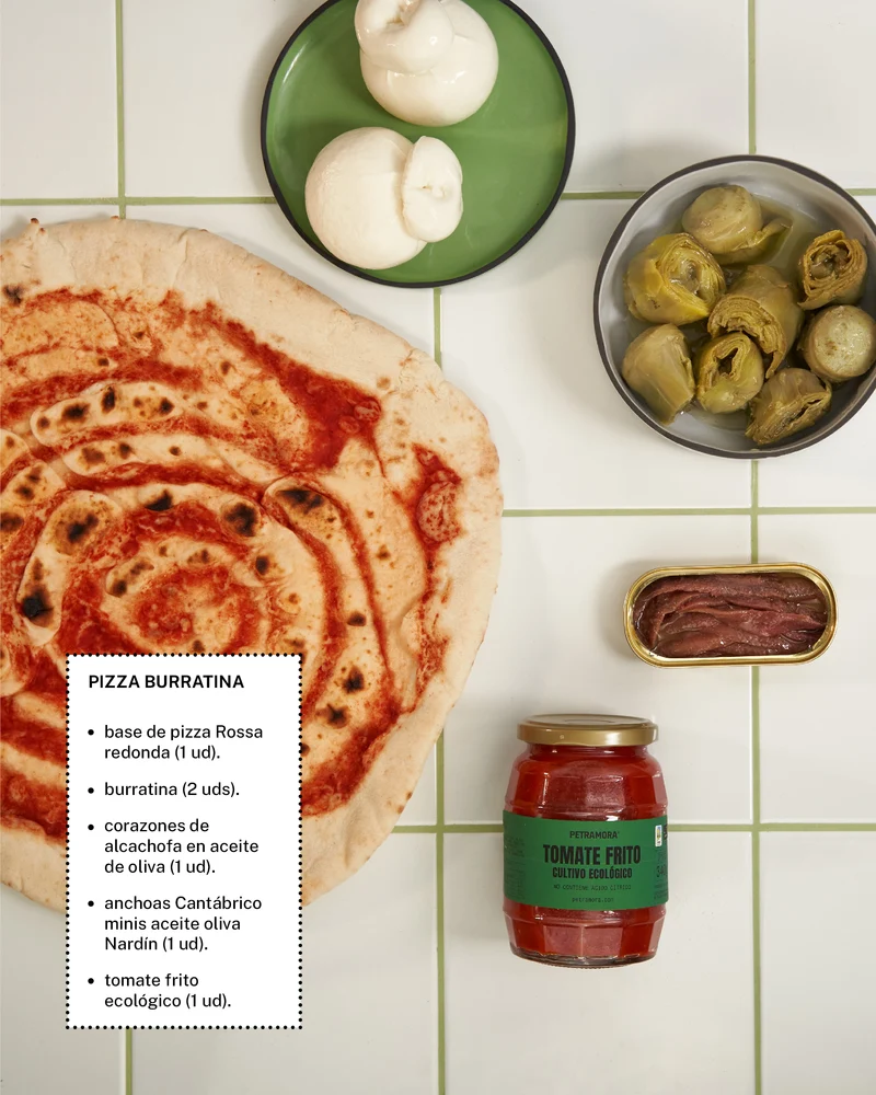 Kit pizza burratina