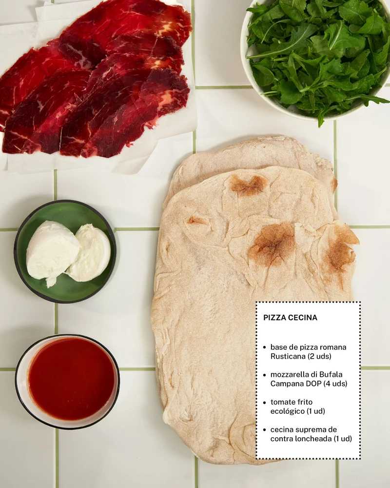 Kit pizza cecina
