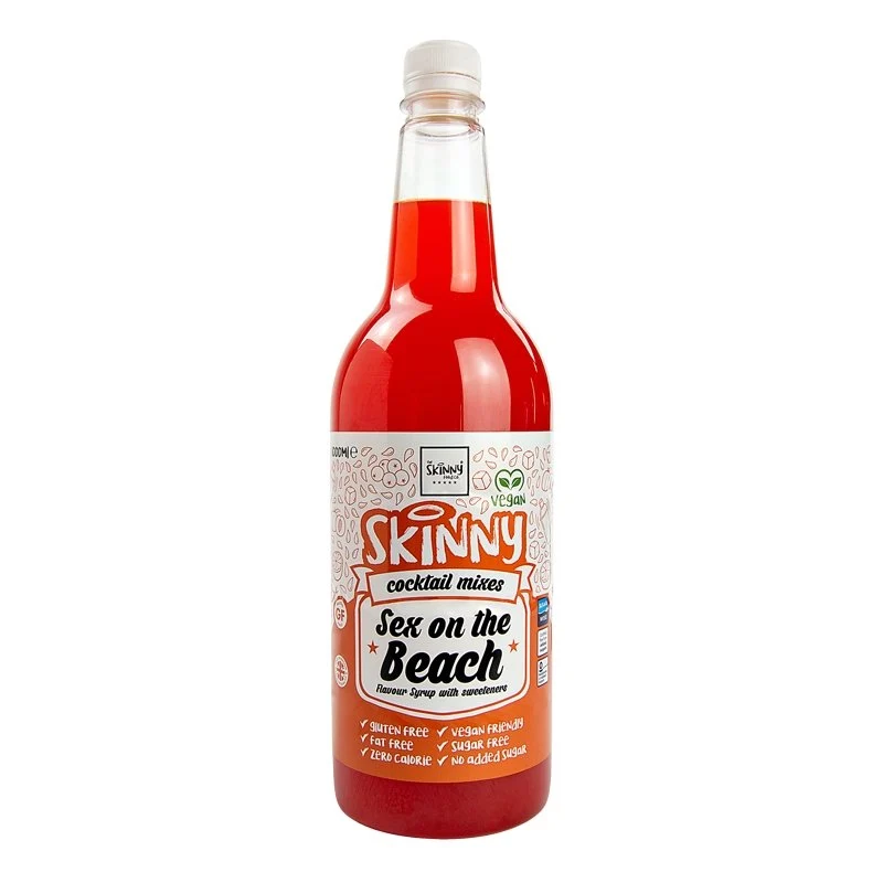 (Liquidación, Consumir preferentemente antes del 26 de febrero) Mezcla para cócteles ligeros sin azúcar "Sex On The Beach" - 1 litro