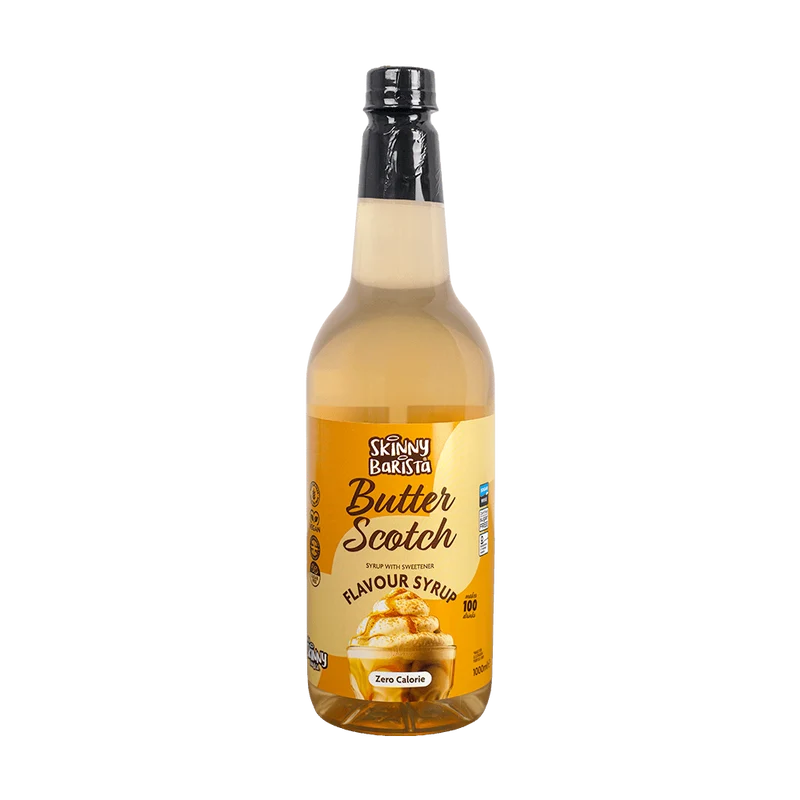 Jarabe de caramelo Skinny Barista - Café Skinny sin azúcar y cero calorías - 1 litro
