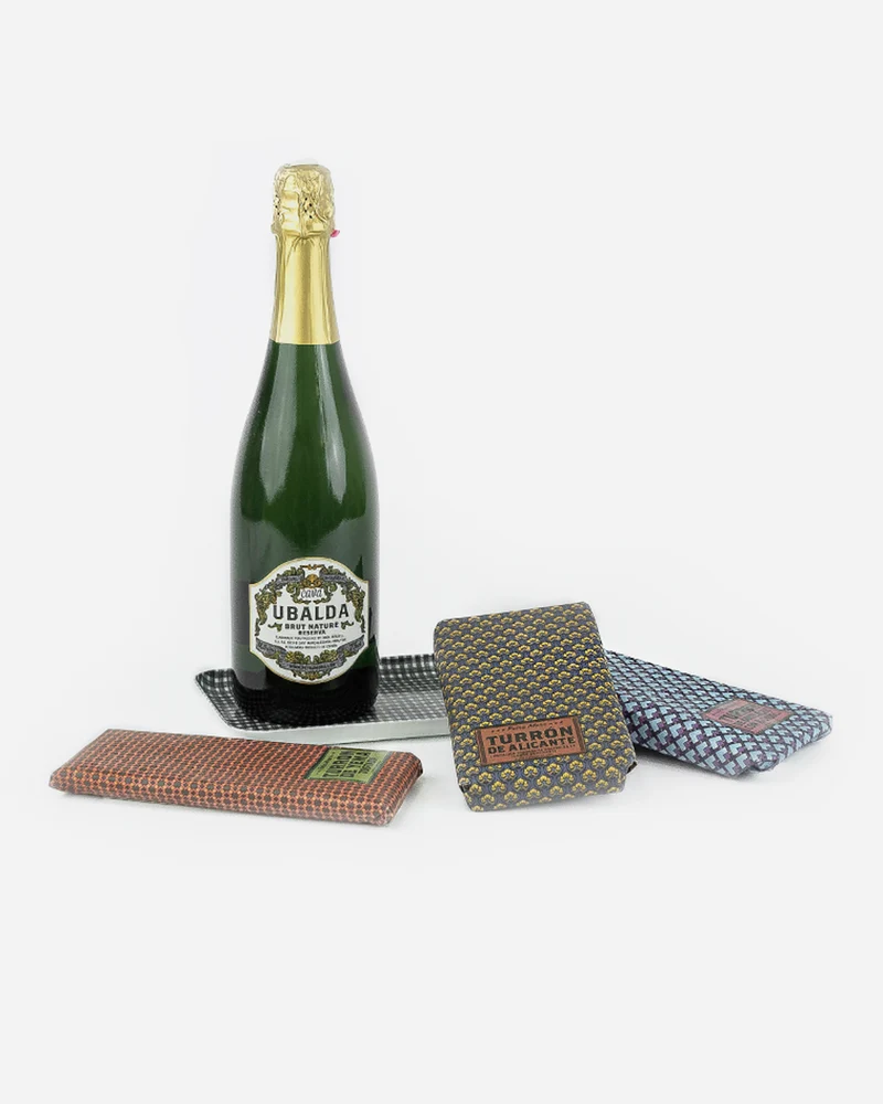 Cava y turrón