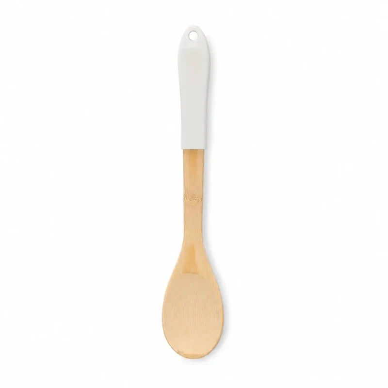 PALA CUCHARA BAMBU BLANCA