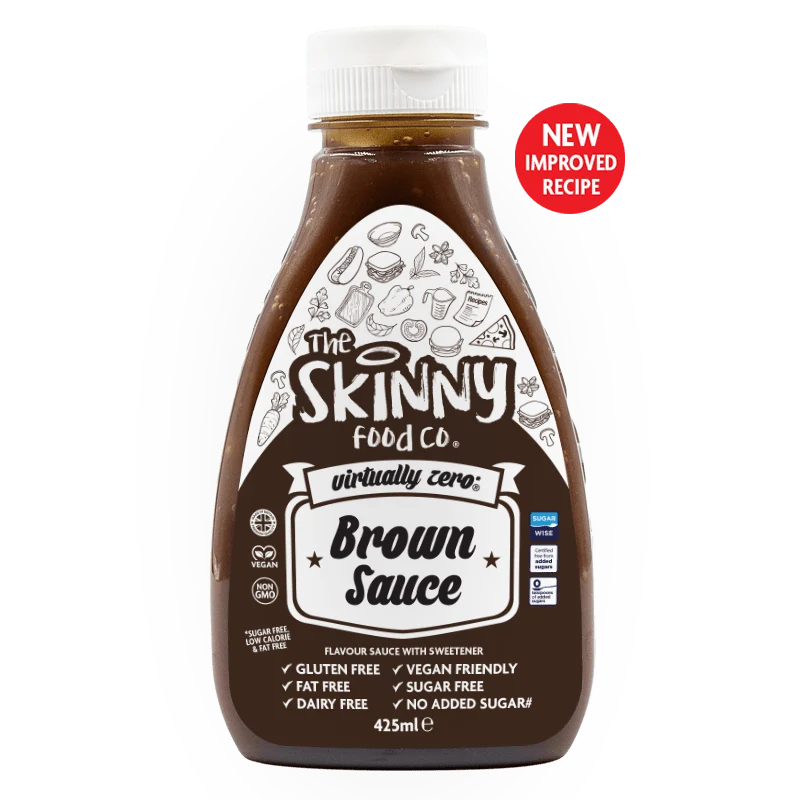 Brown Virtually Zero© Salsa Flaca Sin Azúcar - 425ml