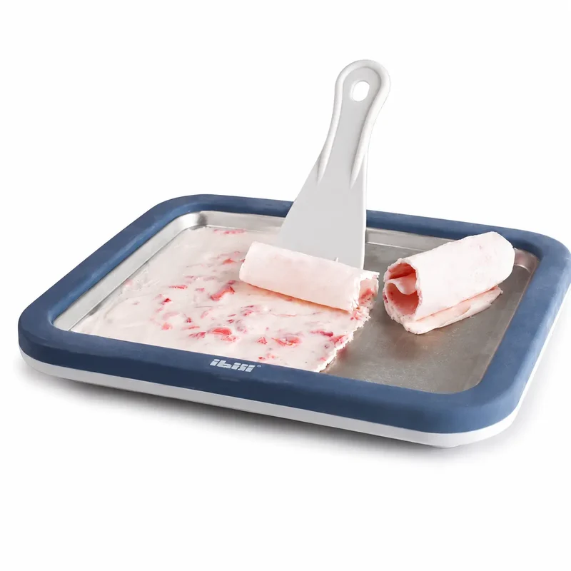 Placa Enfriadora para Rollitos de Helado Tailandés IBILI | Acero Inox 18/10