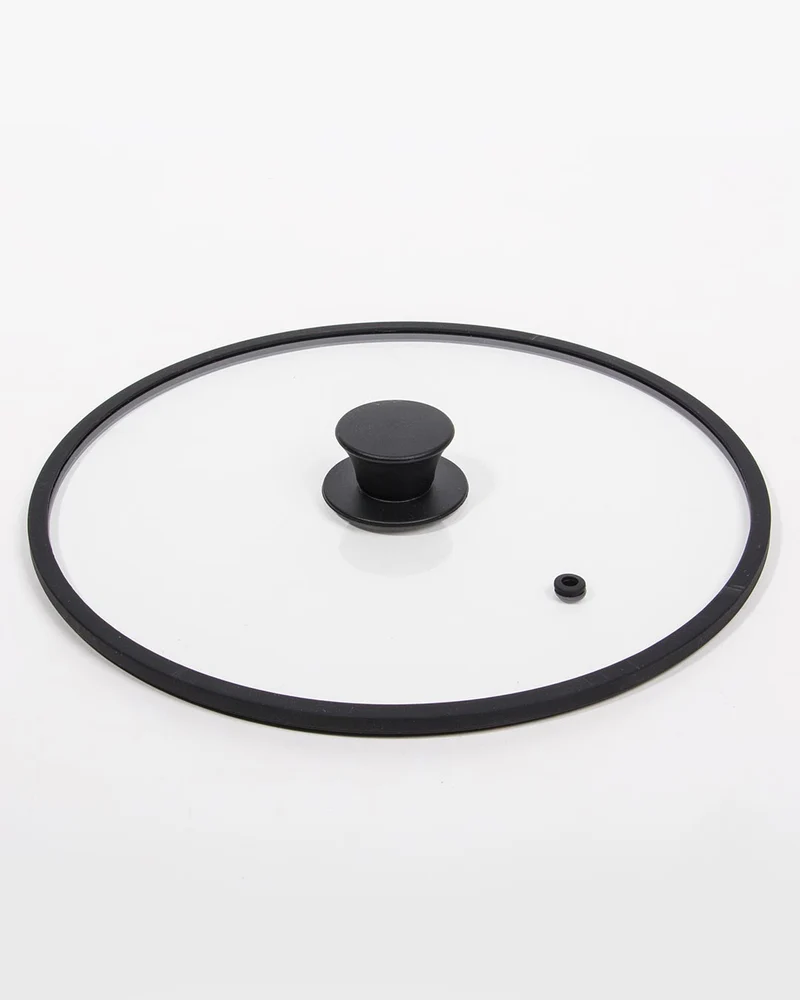 Tampa para Caçarola GLASS LID Preto D.28cm