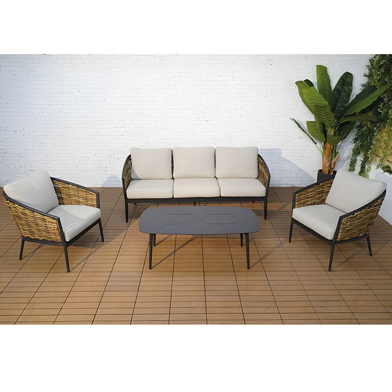 SET JARDIN BAYLOR 4 PIEZAS