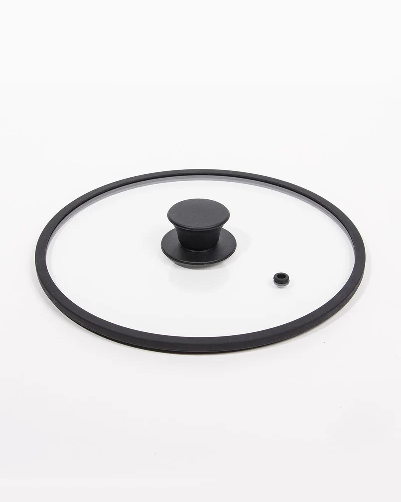 Tampa para Caçarola GLASS LID Preto D.24cm