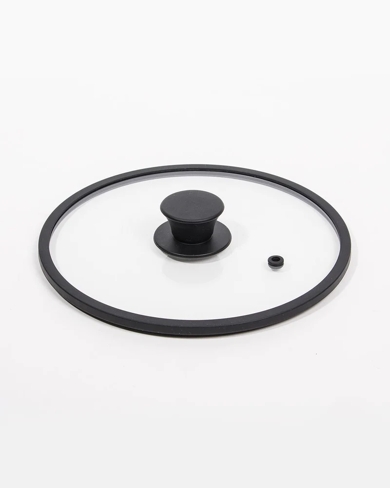 Tampa para Caçarola GLASS LID Preto D.22cm