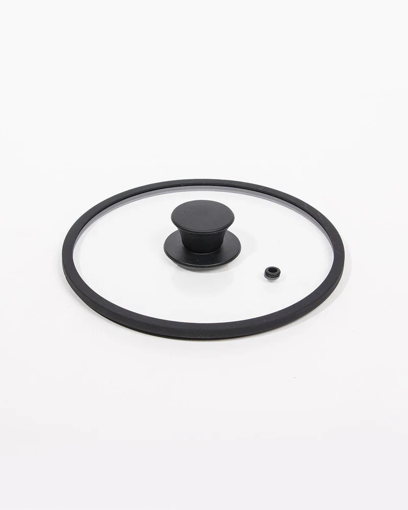 Tampa para Caçarola GLASS LID Preto D.20cm