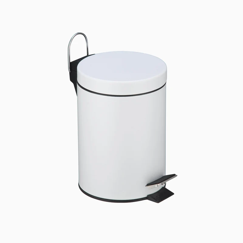 Balde do Lixo NETT com Pedal Branco 3L