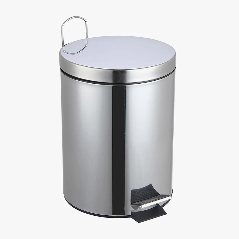 Balde do Lixo NETT com Pedal Cinza 5L