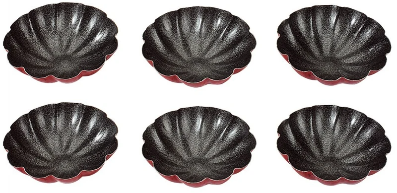 SET 6 MOLDES FLOR RIOJA