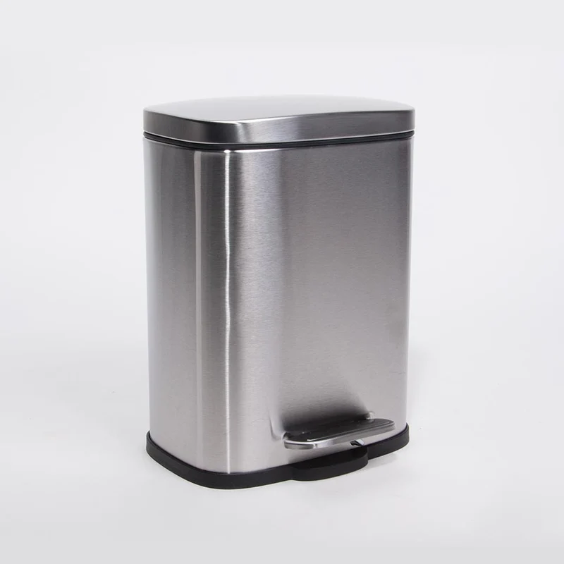 Balde do Lixo NEXA com Pedal Cinza 3L