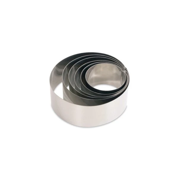 SET 6 AROS REDONDOS INOX