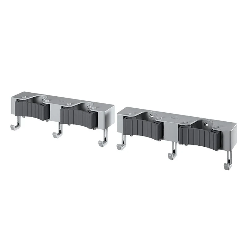 SET 2 SOPORTES DE ESCOBERO DOBLES