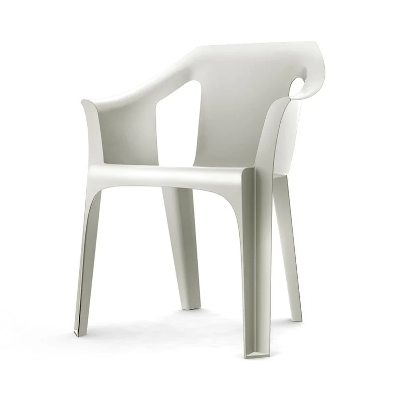 SET 4 SILLAS RESINA COOL BLANCA