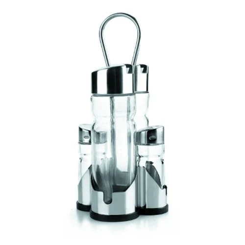 JUEGO VINAGRERA 4 PIEZAS BASIC LACOR
