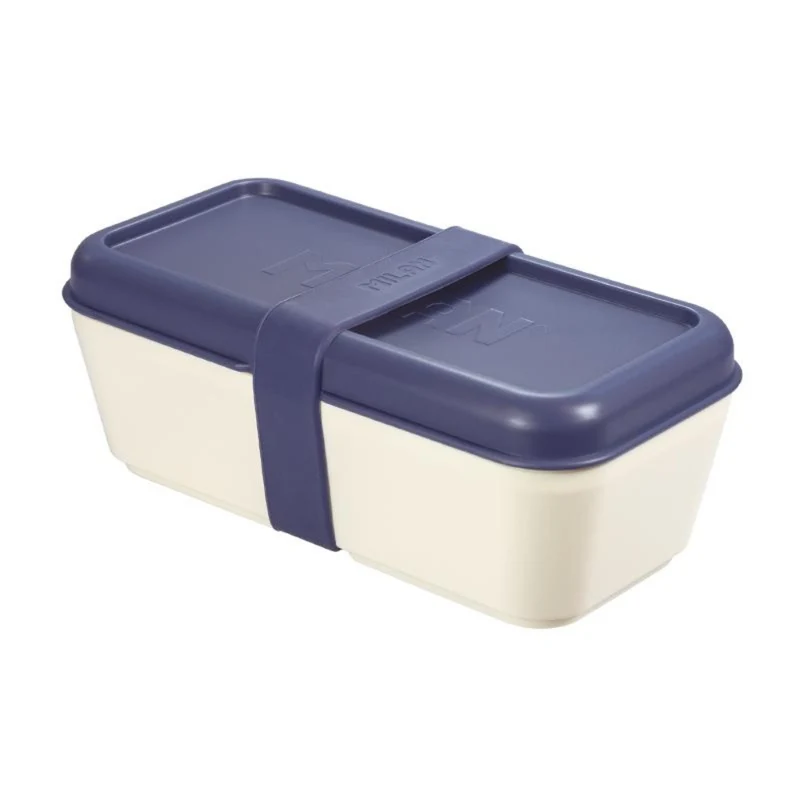 MILAN - Recipiente para Alimentos Rectangular 0.75L, Azul