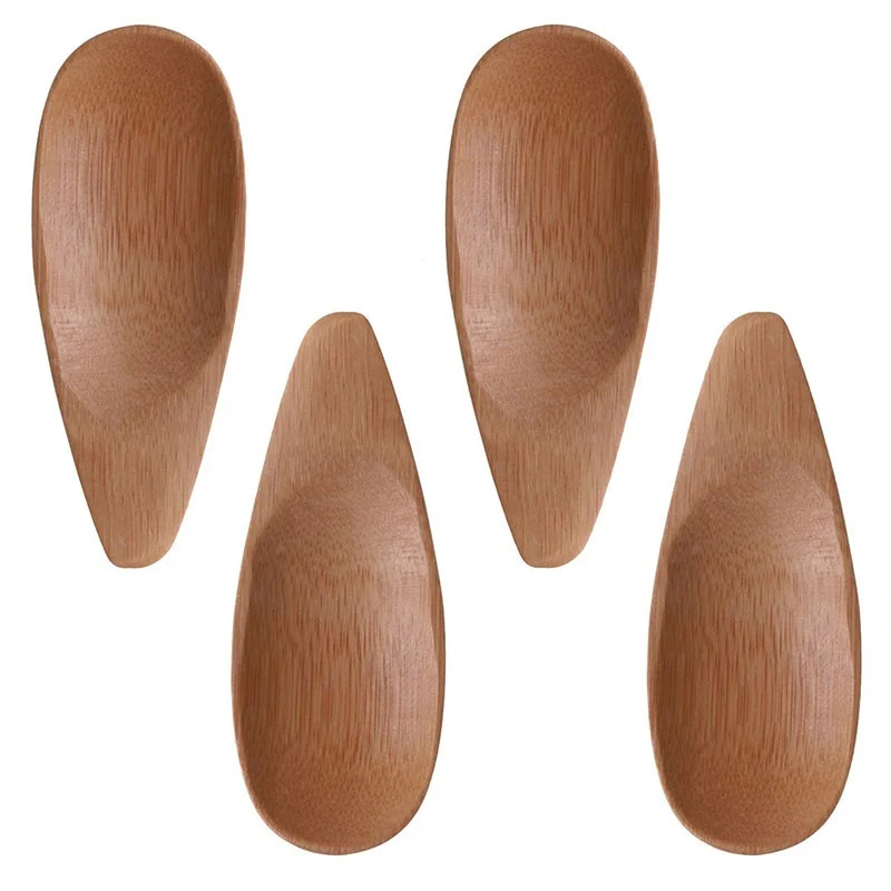 SET 4 CUCHARAS DEGUSTACION DE BAMBU